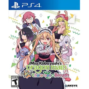 Playstation Games Ps4 Miss Kobayashi s Dragon Maid Sakuretsu!! Chorogo... pas cher