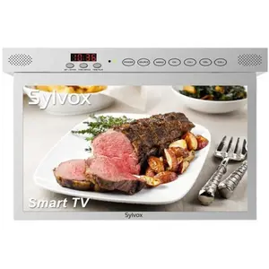 SYLVOX 156 Smart Petite TV pour Cuisine sous Larmoire montée 90°Pliabl...