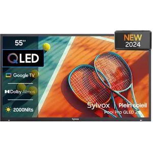 Comparateur de prix : SYLVOX 55 Téléviseur Intelligent Extérieur Google TV Dolby atmos4K UHD...