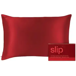 Slip Pure Silk Queen Pillowcase - Scarlet Oreiller 1 art. pas cher