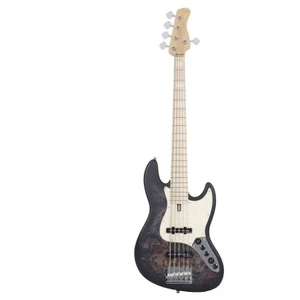 Sire Marcus Miller Er V7 Swamp Ash Reissue-5 Tbk.S Trans BlackVendu parwoodbrass