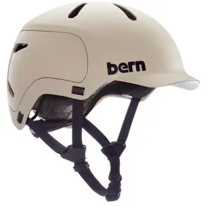 Bern Watts 2.0 - Casque vélo Matte Sand Large pas cher
