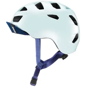 Casque bern allston satin seaglass avec visiere blanc pas cher