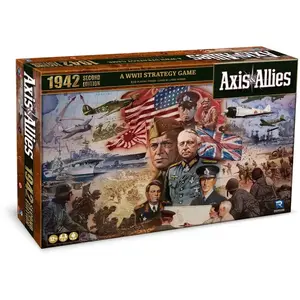 Renegade Game Studios Axis & Allies: 1942 Second Edition - WWII War Miniatures Strategy Board Game, Renegade, Ages 12+, 2-5 Players, 3-4 HrsVendu paramazon