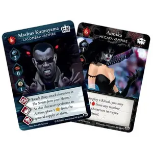 Comparateur de prix : Vampire Rivals Annika & Markus Promo Pack - Renegade Jeu de cartes -...