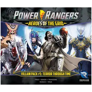 Comparateur de prix : Renegade Power Rangers Heroes of the Grid Jeu de terreur à travers le temps