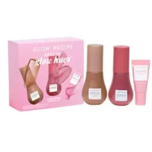 GLOW RECIPE Best of Glow Hues - Coffret cadeau sérum teinté, joues et lèvres  pas cher