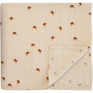 Comparateur de prix : Mushie Maxi lange en coton Butterflies (120 x 120 cm)