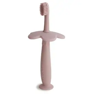 Mushie Learning Toothbrush brosse à dents Flower Blush 1 pcs