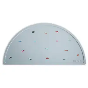Mushie Set de table en silicone Retro cars pas cher