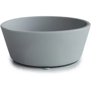 Mushie - Bol en silicone Gris taille unique pas cher