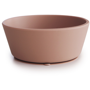 Mushie Bol à ventouse en silicone Blush pas cher