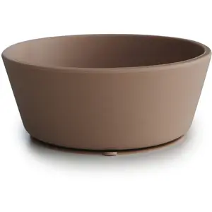 Mushie Bol à ventouse en silicone Natural pas cher