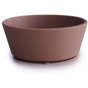mushie Bol enfant ventouse silicone Cloudy Mauve pas cher