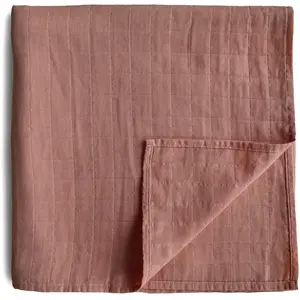 Comparateur de prix : Mushie Maxi lange en coton bio Cedar (120 x 120 cm)
