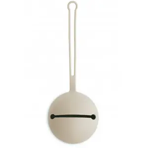 Comparateur de prix : Mushie Silicone Pacifier Holder Case boîte à tétines Shifting Sand 1 pcs