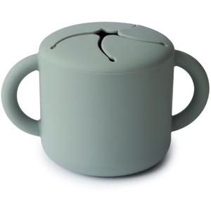 Mushie Tasse à goûter Cambridge Blue pas cher
