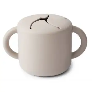 Comparateur de prix : Mushie Tasse à goûter Ivory
