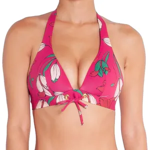 Huit - Haut de maillot de bain Diva rouge T.95B pas cher