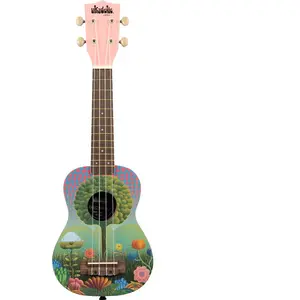 Kala Wood Ukadelic Uketopia - Ukulele soprano