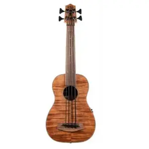 Comparateur de prix : Kala U-Bass Exotic Mahogany Fretté Gaucher - Électro (+ Housse)