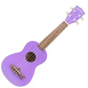 Kala Makala Shark Purple Mk-Ss-Pur (+ Housse) - Ukulele Soprano
