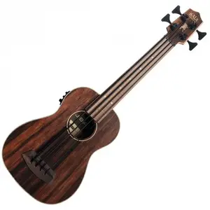 Comparateur de prix : Kala U.Bass Striped Ebony Fretless w/Eq