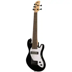Kala Solid Body 5-String Fretless U-Bass Jet Black basse électrique fr...Vendu parbax-music