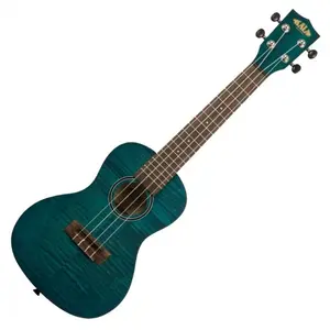 Kala KA-CEMB Concert Blue Exotic Mahogany