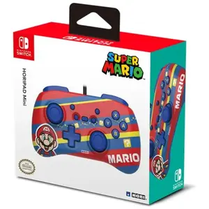 Manette filaire Hori Horipad Mini Super Mario pour Nintendo Switch pas cher