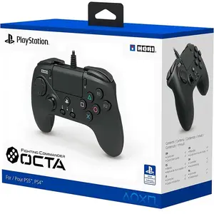Comparateur de prix : Manette Filaire Hori Fighting Commander pour PS4, PS5 et PC Noir