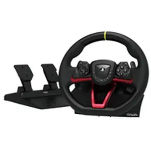 Comparateur de prix : Volant de course sans fil hori apex pour ps5 ps4 pc noir et rouge