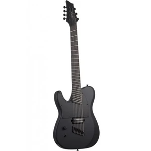 Schecter Pt-7 Black Multi-Scale Ops Lh Satin Black Open PoreVendu parbax-music