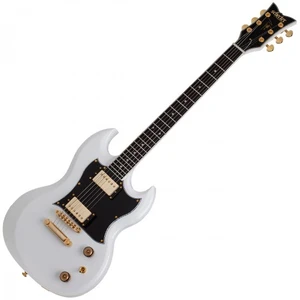 Schecter Zv-H6Llyw66D - White pas cher