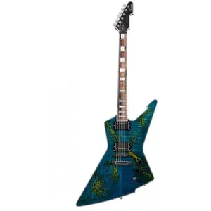 Schecter E-1 Electro-Resin Transparent Blue