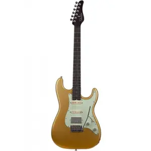 Schecter Nick Johnston Traditional HSS 10th Anniversary Atomic Saffron pas cher