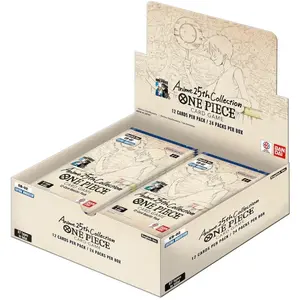 One Piece EB02 Anime 25th Collection Display (EN) pas cher