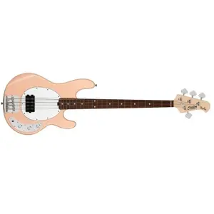 Comparateur de prix : Sterling by Music Man StingRay Ray4 Pueblo Pink guitare électrique