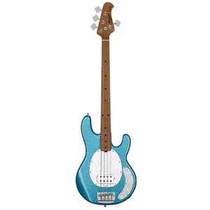 Comparateur de prix : Sterling by Music Man StingRay Ray34 Blue Sparkle basse électrique