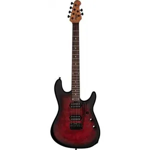 Sterling by Music Man Jason Richardson Dark Scarlet Burst Satin