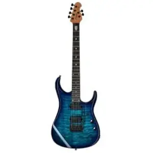 Comparateur de prix : Sterling Guitars JP150 Dimarzio Quilted Maple Cerulean Paradise