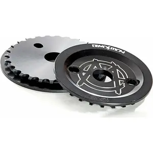 Protection de pignon en aluminium CNC 7075 Demolition Markit 25T NoirVendu parbikeinn