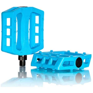 Pédales BMX Demolition Trooper 9/16' en Nylon Bleu Glacier - Performance et DurabilitéVendu parbikeinn