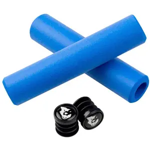 Comparateur de prix : Red Monkey Sports Wolftooth Grips en Silicone pour patte de patte, karv et rasoir Bleu 5 mm