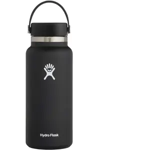Comparateur de prix : Thermos Hydro Flask wide mouth with flex cap 32 oz Noir TU HFW32BTS001
