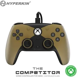 Manette Filaire Hyperkin Competitor Or pas cher