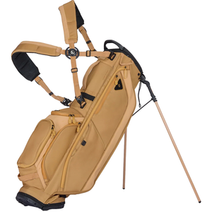 Sunday Golf Standbag Ryder, brun clair pas cher