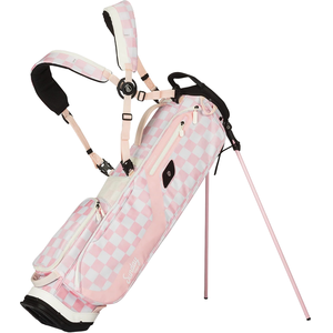 Sunday Golf Standbag El Camino, rose/blanc