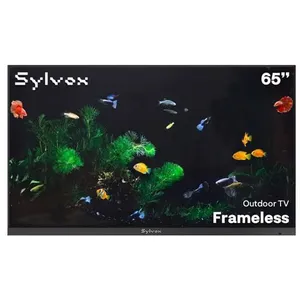SYLVOX Frameless-65 (165cm) TV Extérieur-TV 4K UHD-IP56 étanche-1000Ni...