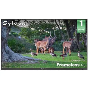 SYLVOX Framelesspro-TV Extérieur-65 (165cm)-Télé Hyper Lumineuse 2000N... pas cher